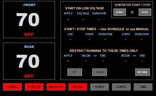 Waiter ECC Generator Screen (optional)